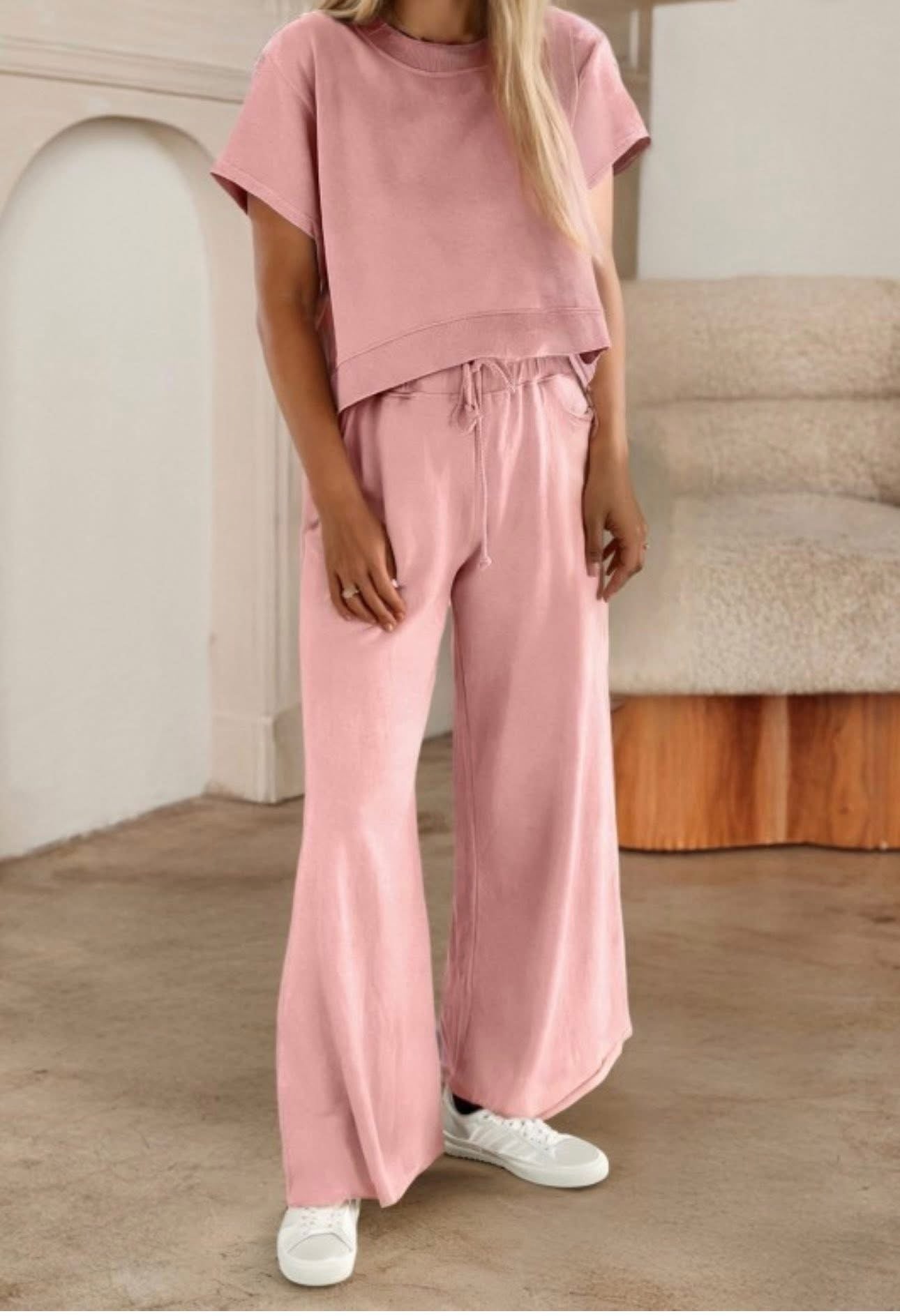 Pink Pant Set
